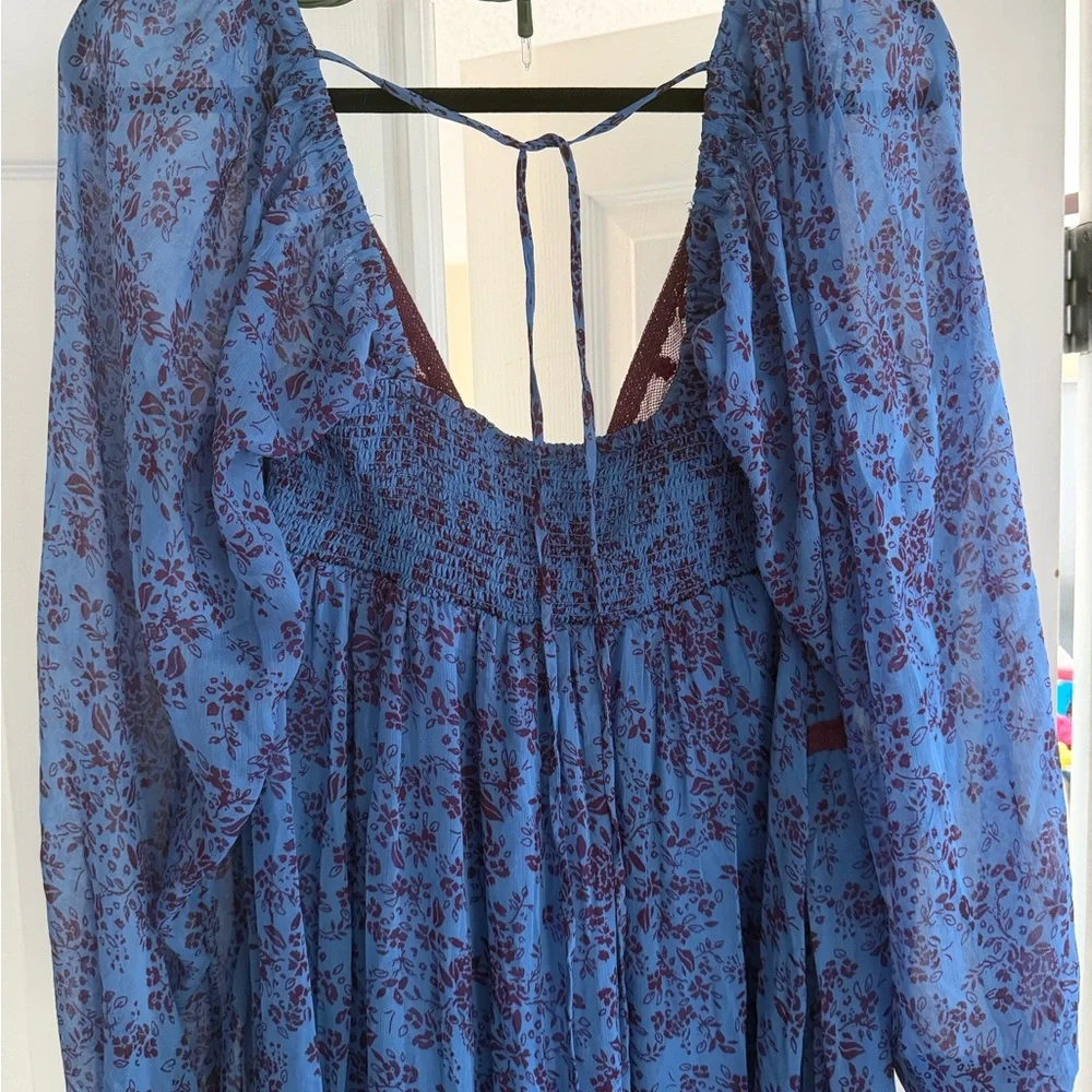 NWT Free People Calloway Maxi Dress Size Medium - Picture 7 of 7